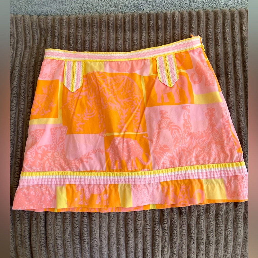 Lilly Pulitzer Jubilee Skort- Elephant Print